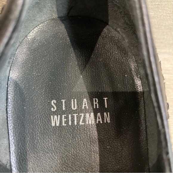 STUART WEITZMAN Sz 9 made in Spain Wingtip Lace Up Oxfords Shoes - Picture 5 of 12